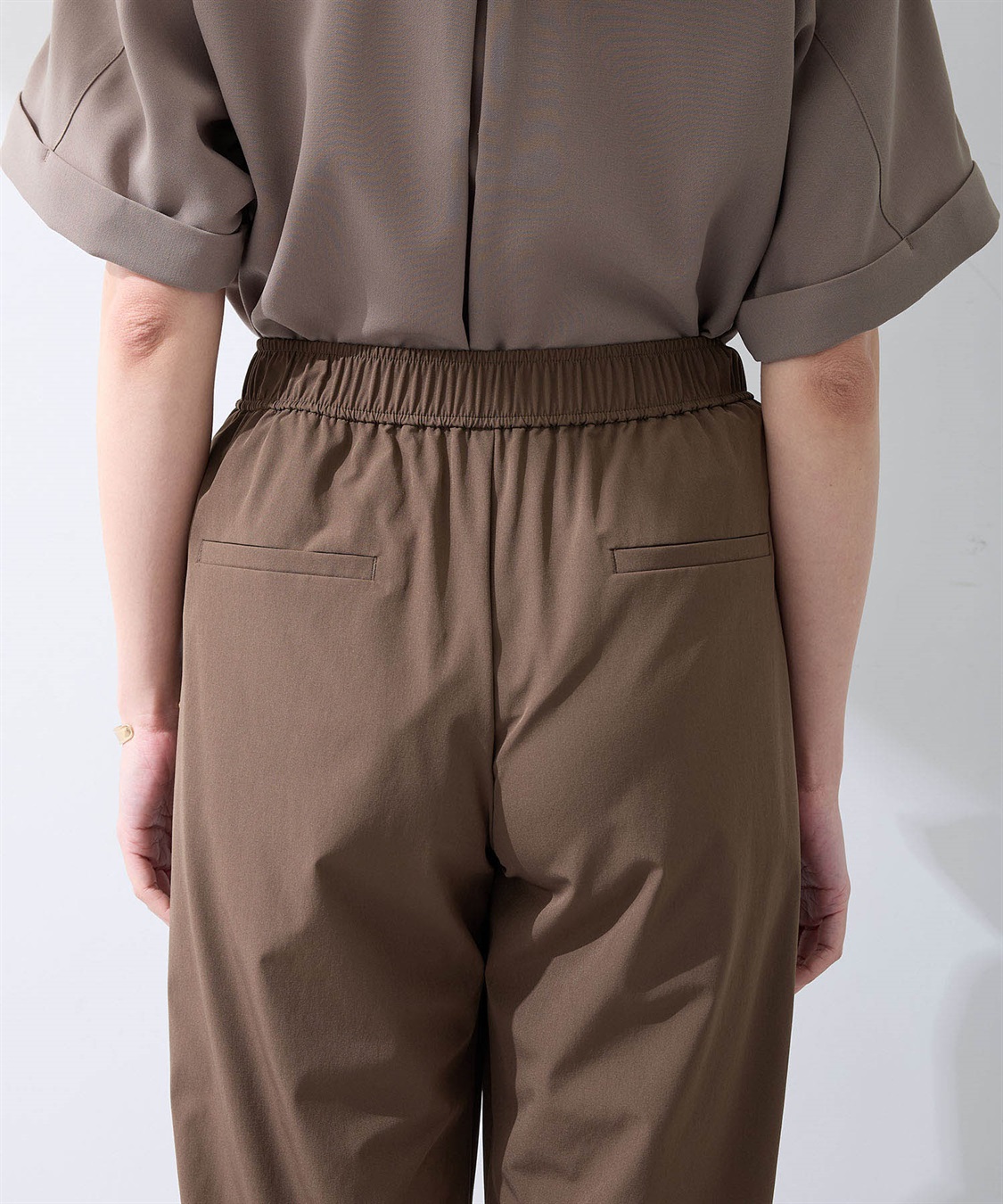 A/C DESIGN BY ALPHA CUBIC 【美モーション】ストレッチナイロンラッシュストレートパンツ【接触冷感・UVカット・撥水・ウエストゴム】_sub_14