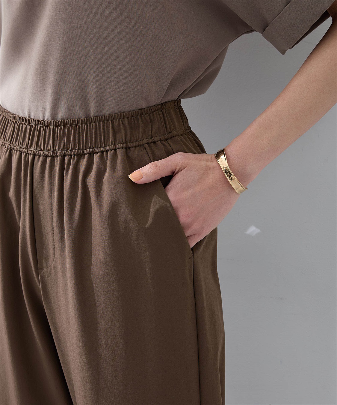 A/C DESIGN BY ALPHA CUBIC 【美モーション】ストレッチナイロンラッシュストレートパンツ【接触冷感・UVカット・撥水・ウエストゴム】_sub_15