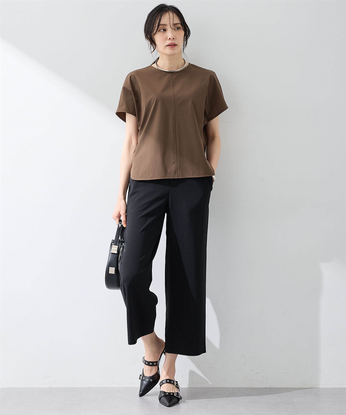 A/C DESIGN BY ALPHA CUBIC 【美モーション】トリニータストレッチワイドパンツ【接触冷感・UVカット】_sub_6