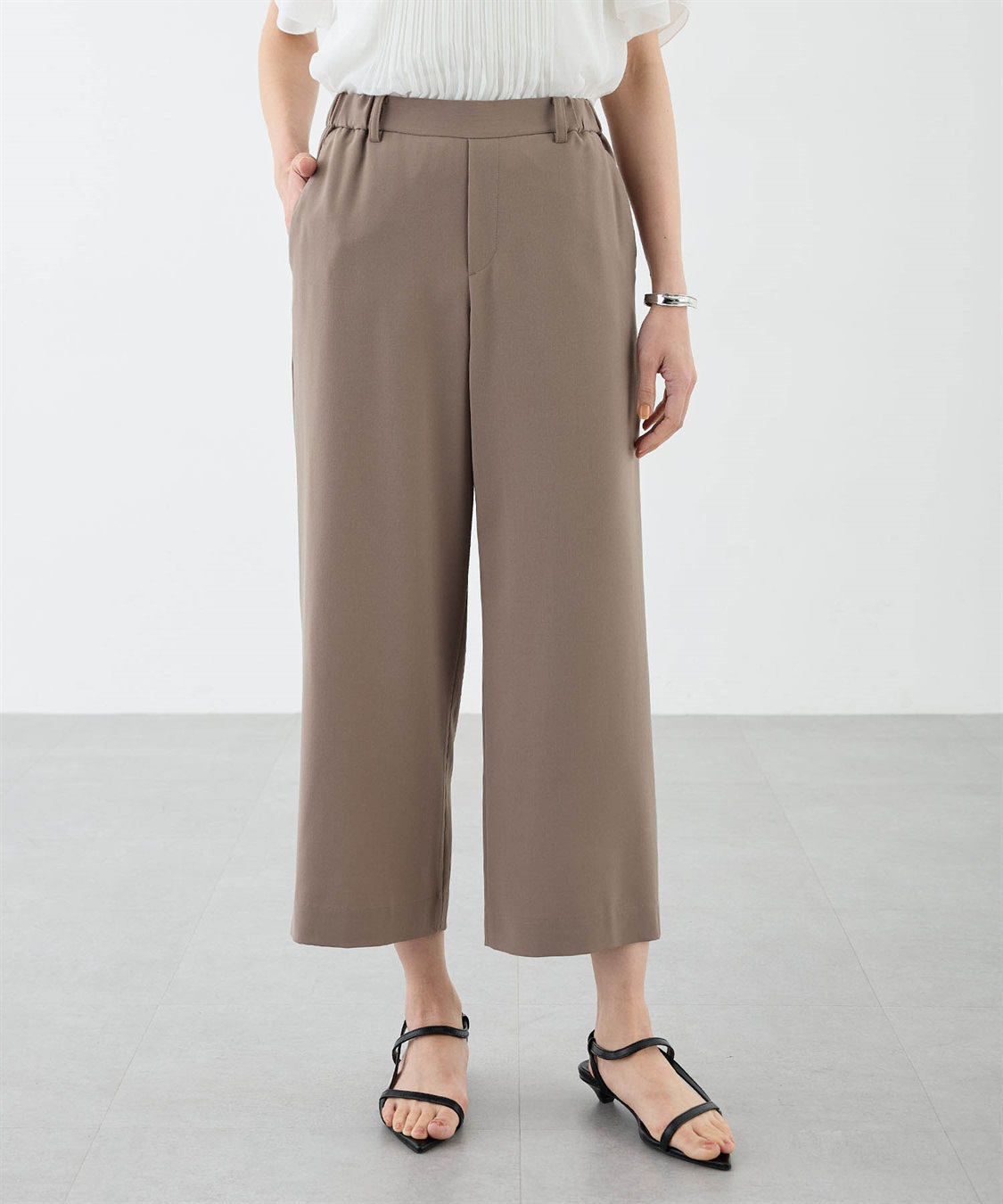 A/C DESIGN BY ALPHA CUBIC 【美モーション】トリニータストレッチワイドパンツ【接触冷感・UVカット】_sub_12