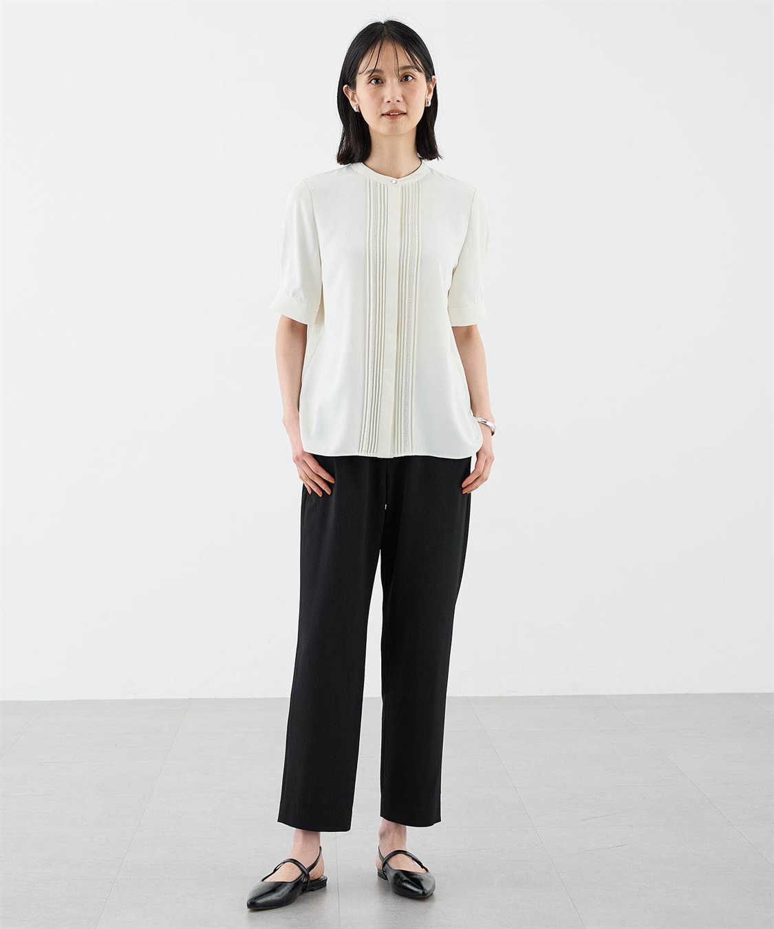 A/C DESIGN BY ALPHA CUBIC 【美モーション】トリニータストレッチテーパードパンツ【接触冷感・UVカット】_sub_7