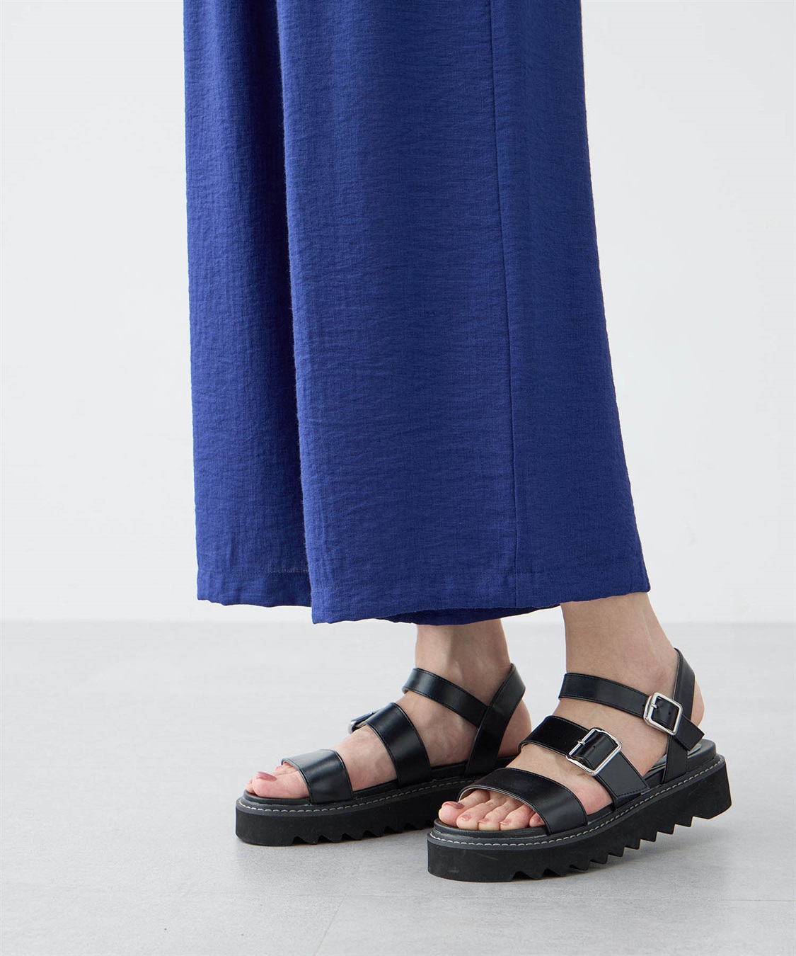 A/C DESIGN BY ALPHA CUBIC リラックスワイドパンツ【接触冷感・ウエストゴム】_sub_17