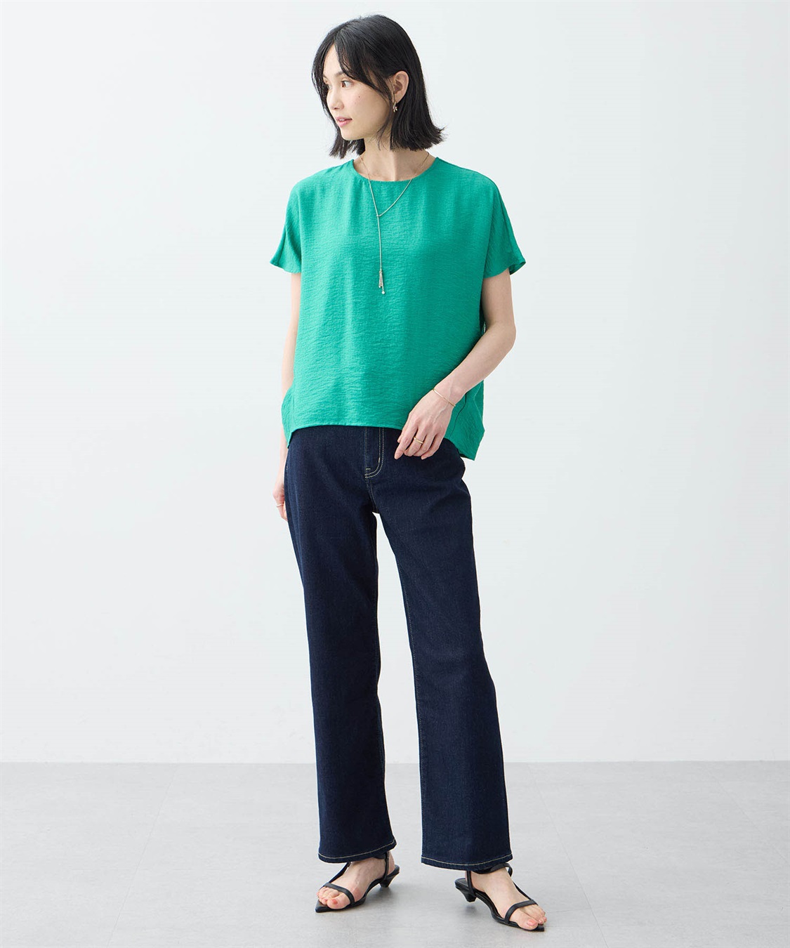 A/C DESIGN BY ALPHA CUBIC ストレッチデニムパンツ_sub_5