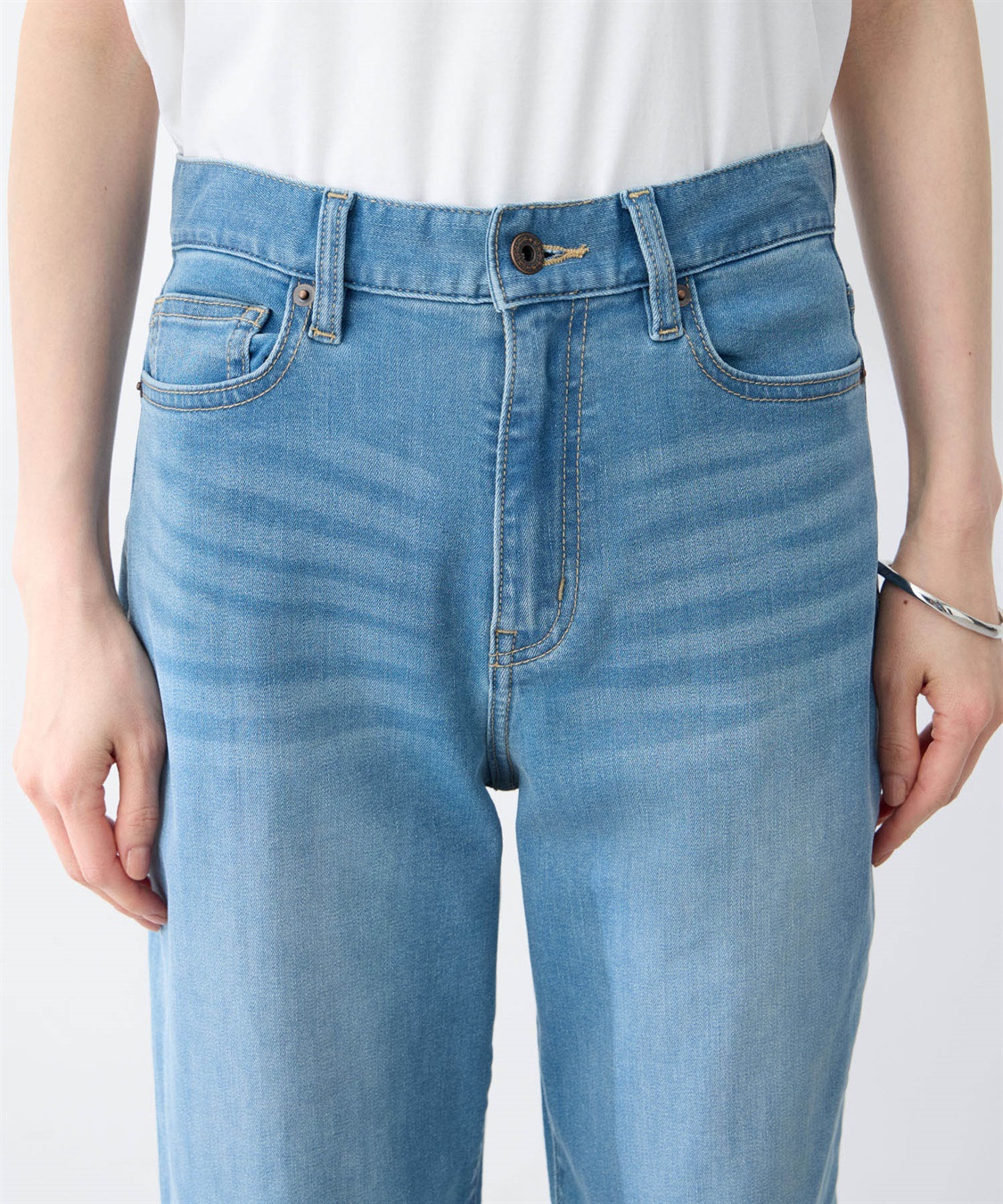 A/C DESIGN BY ALPHA CUBIC ストレッチデニムパンツ_sub_16