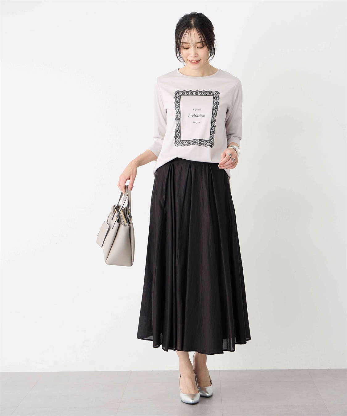 A/C DESIGN BY ALPHA CUBIC フレアスカート_sub_6