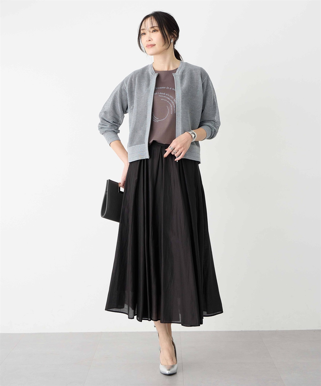 A/C DESIGN BY ALPHA CUBIC フレアスカート_sub_9