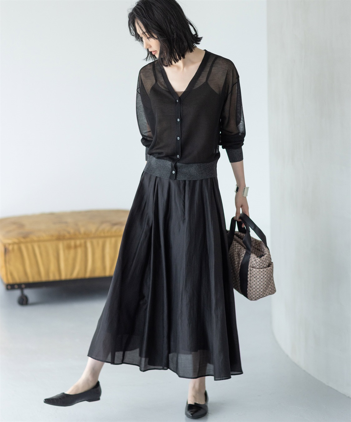 A/C DESIGN BY ALPHA CUBIC フレアスカート_sub_14