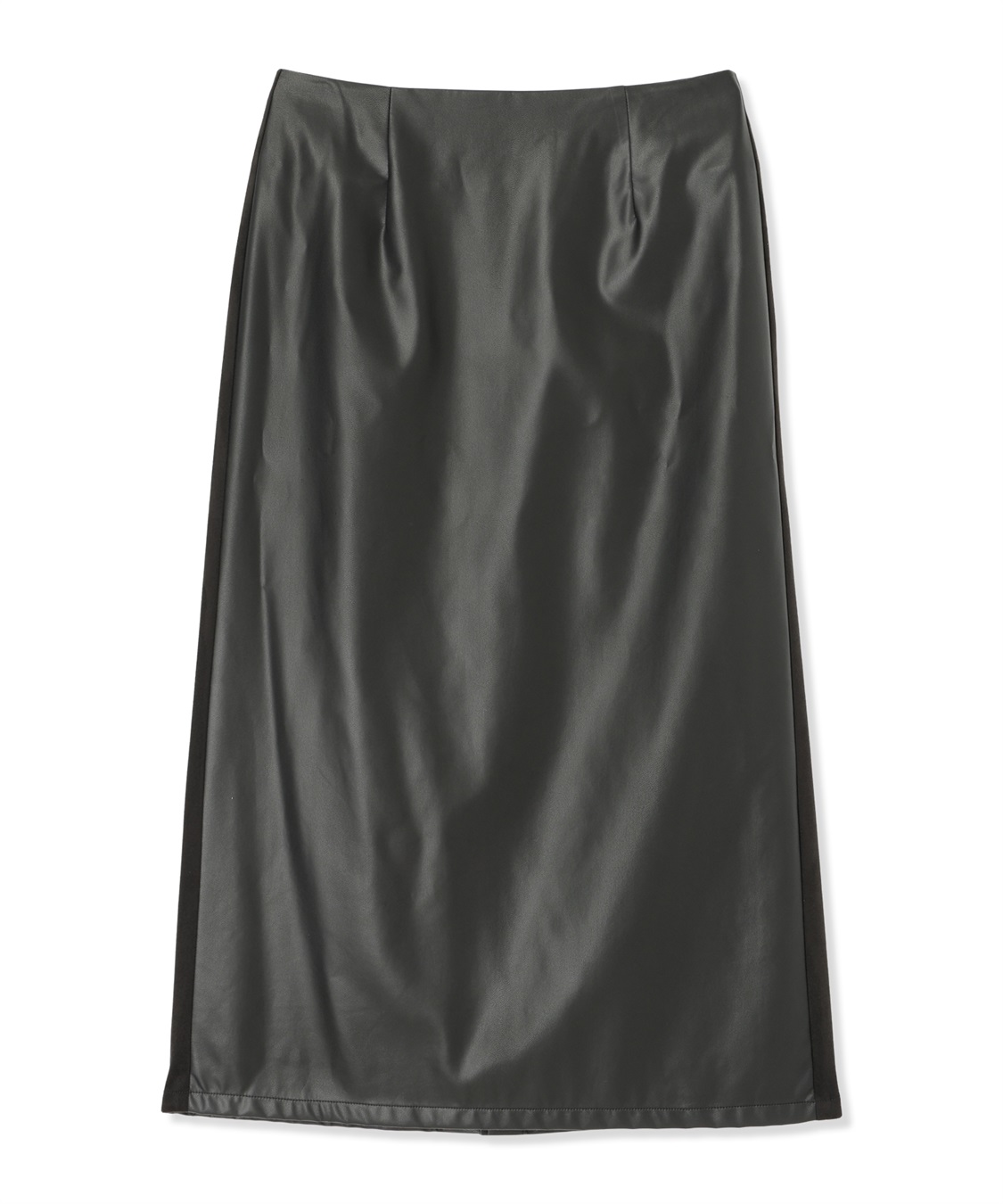 A/C DESIGN BY ALPHA CUBIC フェイクレザーロングスカート_sub_9