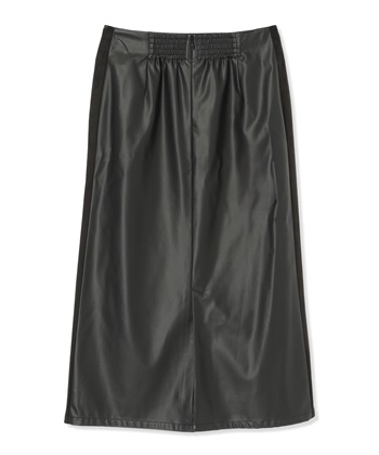 A/C DESIGN BY ALPHA CUBIC フェイクレザーロングスカート_subthumb_10