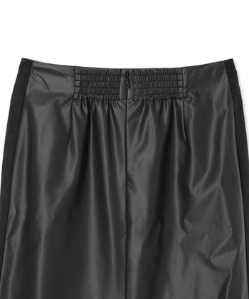 A/C DESIGN BY ALPHA CUBIC フェイクレザーロングスカート_subthumb_12