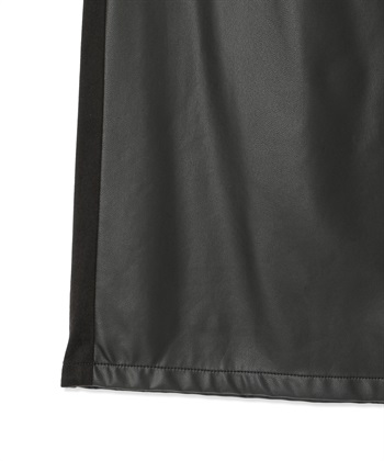 A/C DESIGN BY ALPHA CUBIC フェイクレザーロングスカート_subthumb_13