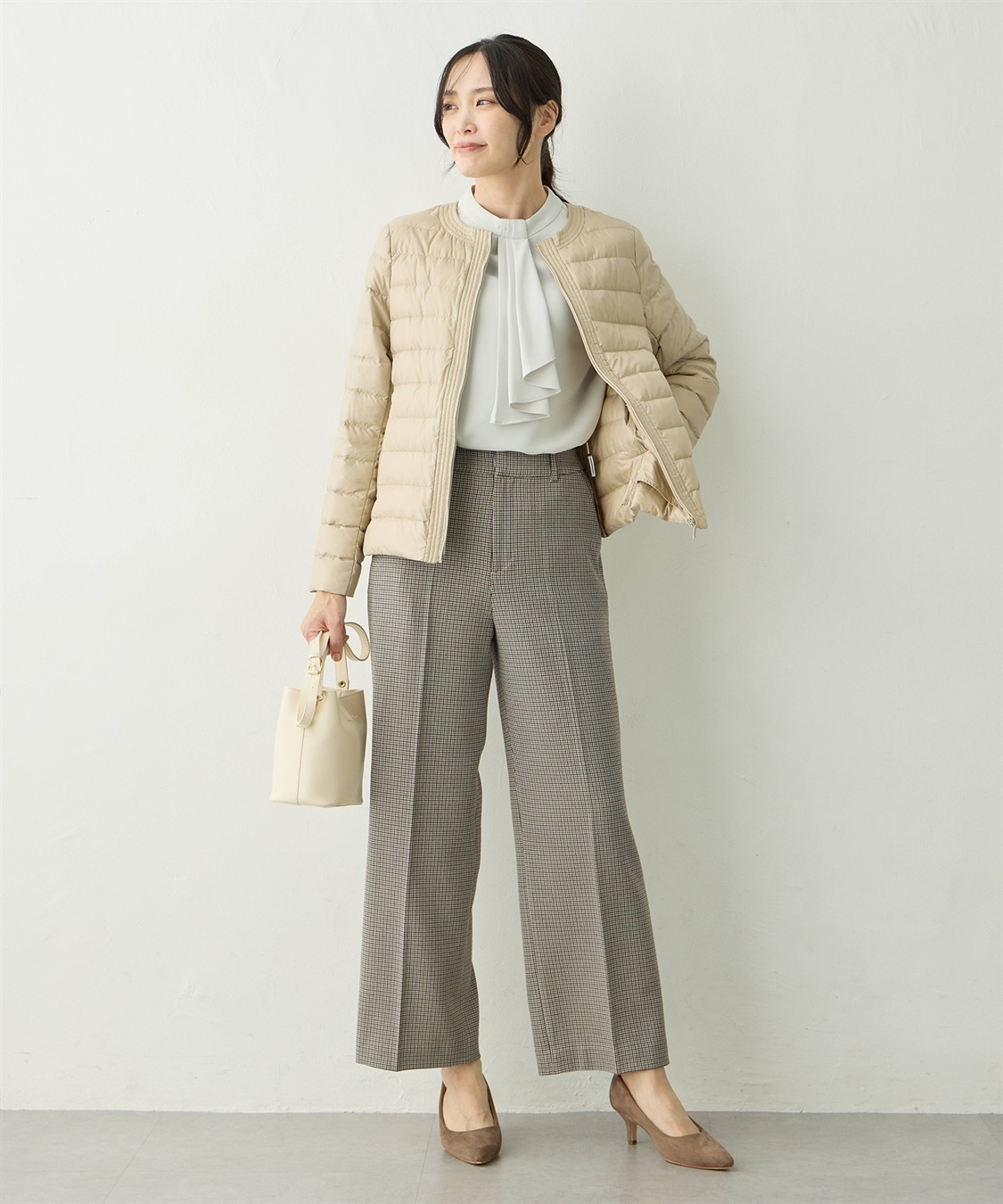 A/C DESIGN BY ALPHA CUBIC ローズ加工セミワインドパンツ_sub_12