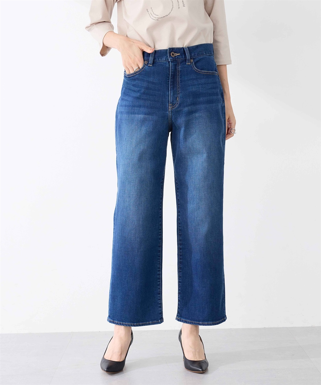 A/C DESIGN BY ALPHA CUBIC デニムパンツ_sub_5