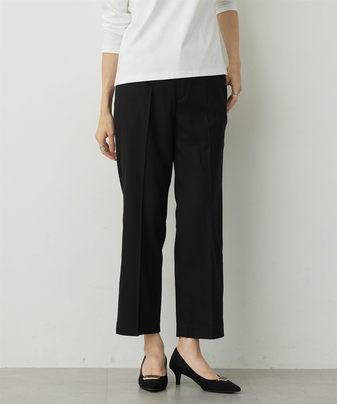 A/C DESIGN BY ALPHA CUBIC 【美モーション】テーパードパンツ_sub_6