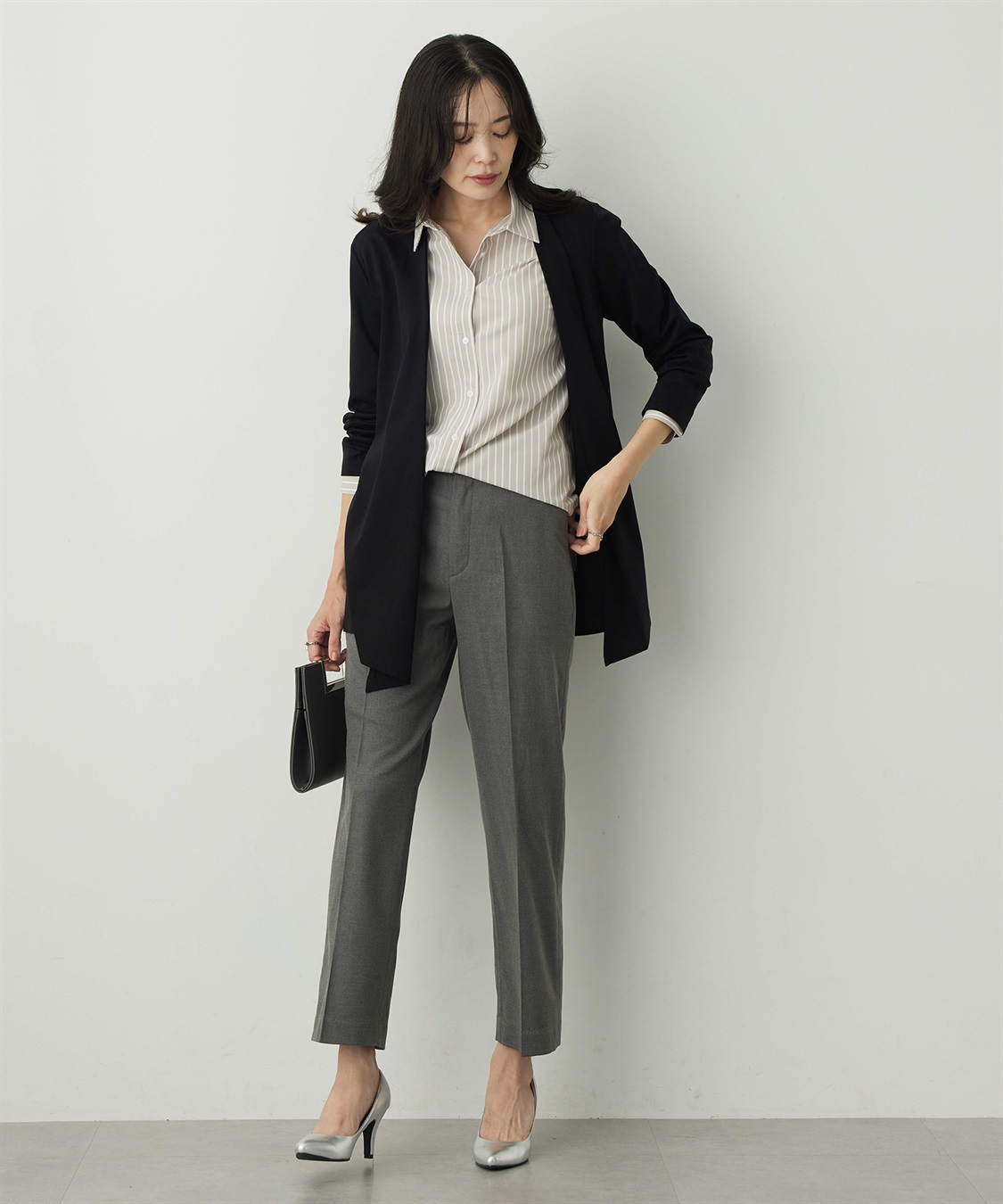 A/C DESIGN BY ALPHA CUBIC 【美モーション】テーパードパンツ_sub_12