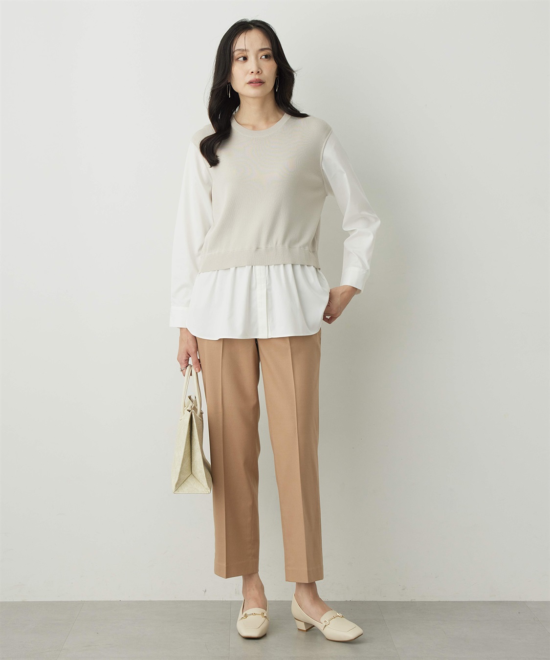 A/C DESIGN BY ALPHA CUBIC 【美モーション】テーパードパンツ_sub_13