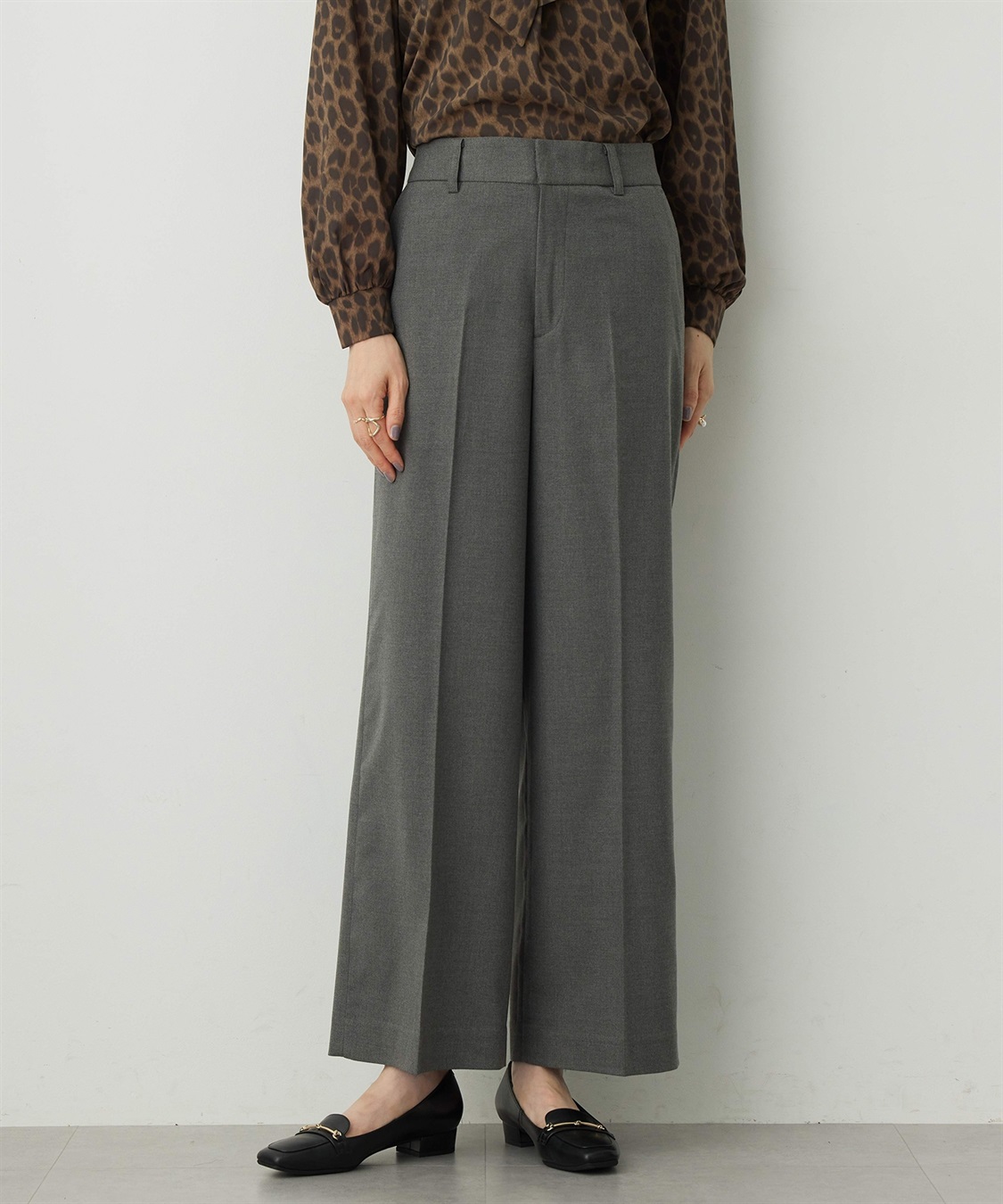 A/C DESIGN BY ALPHA CUBIC 【美モーション】ワイドパンツ_sub_3