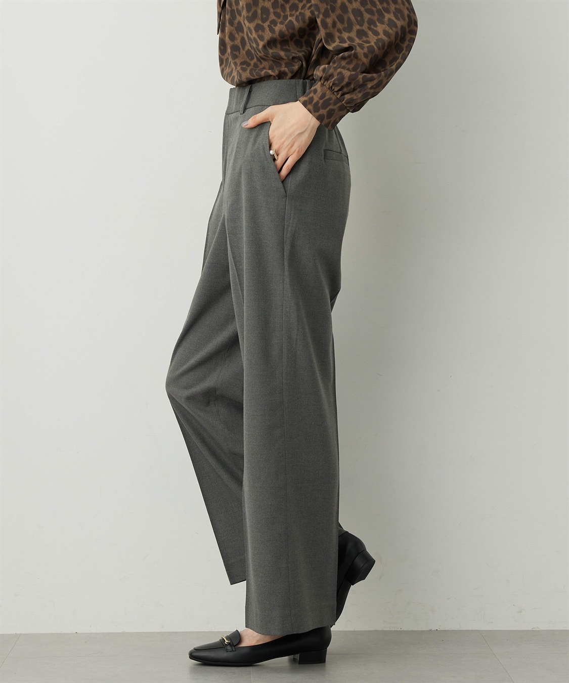 A/C DESIGN BY ALPHA CUBIC 【美モーション】ワイドパンツ_sub_5