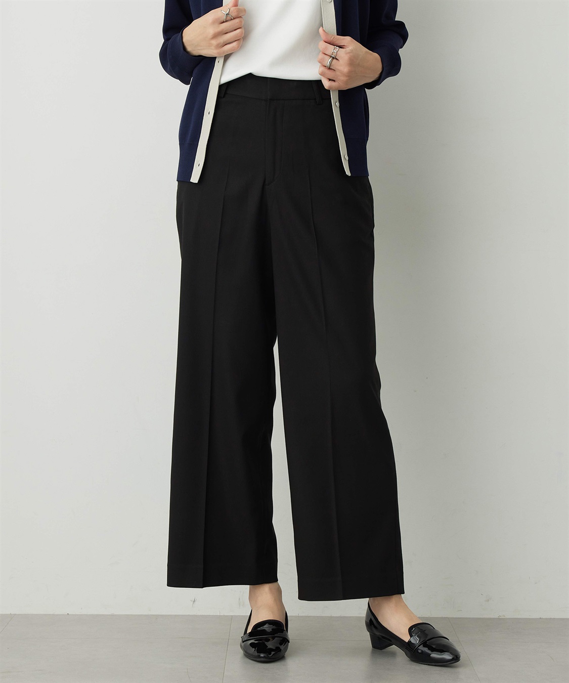 A/C DESIGN BY ALPHA CUBIC 【美モーション】ワイドパンツ_sub_7