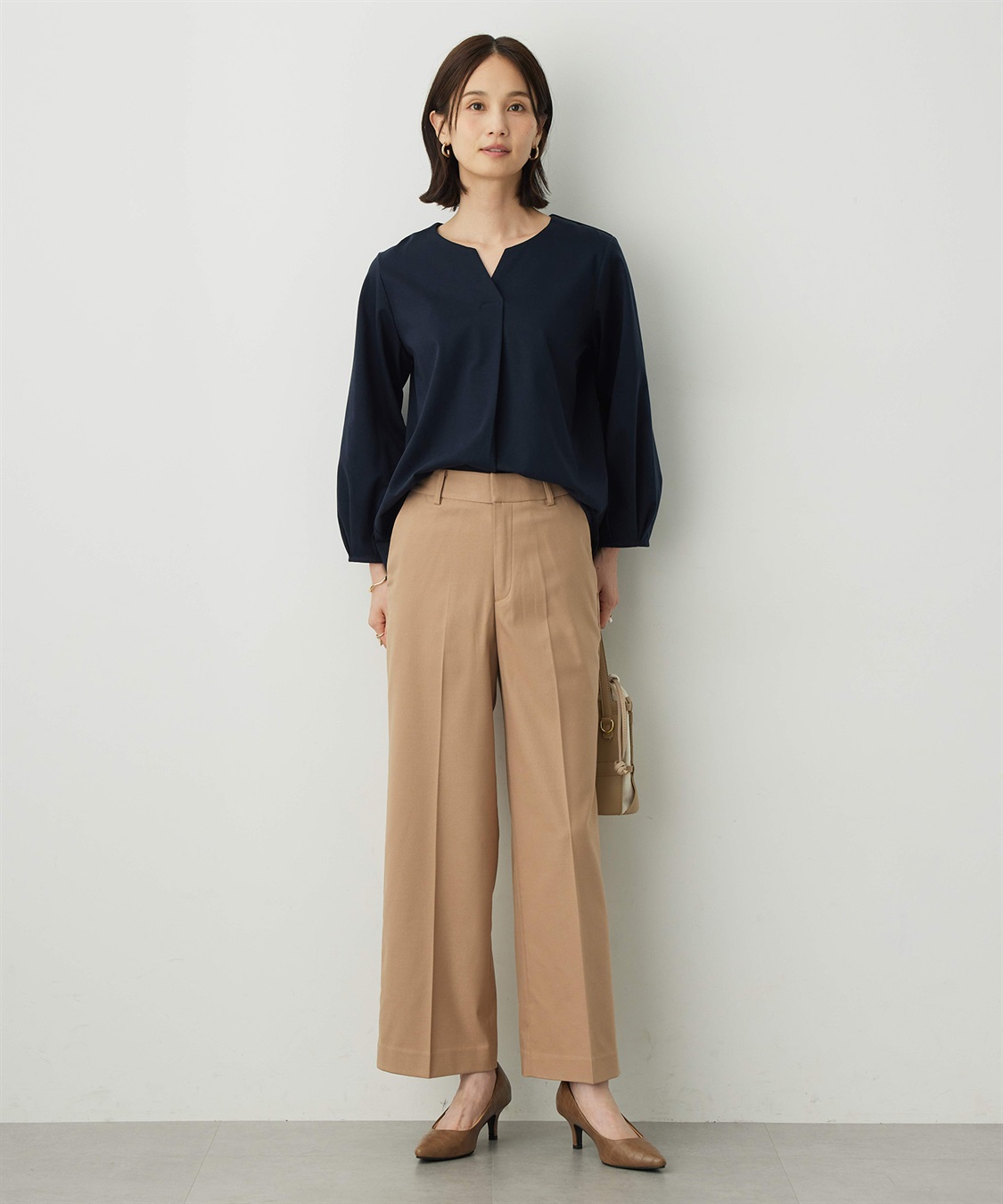 A/C DESIGN BY ALPHA CUBIC 【美モーション】ワイドパンツ_sub_11