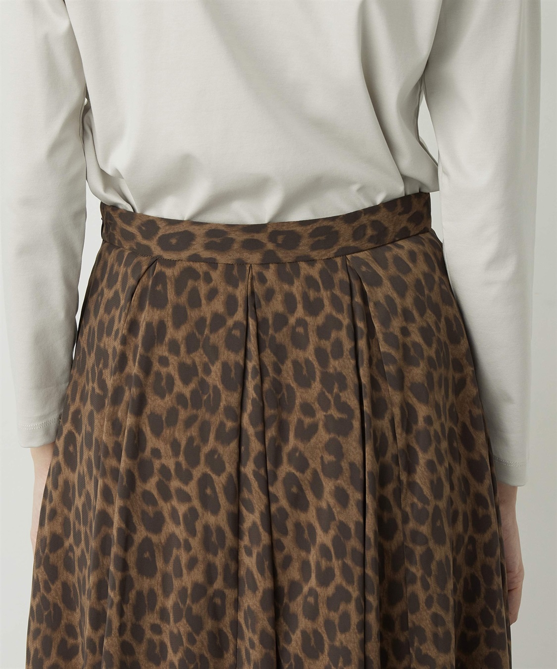 A/C DESIGN BY ALPHA CUBIC レオパードプリントスカート_sub_9