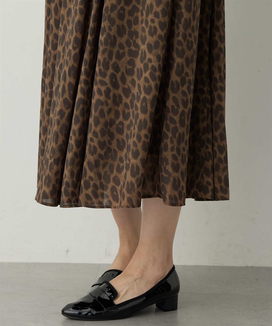 A/C DESIGN BY ALPHA CUBIC レオパードプリントスカート_sub_11