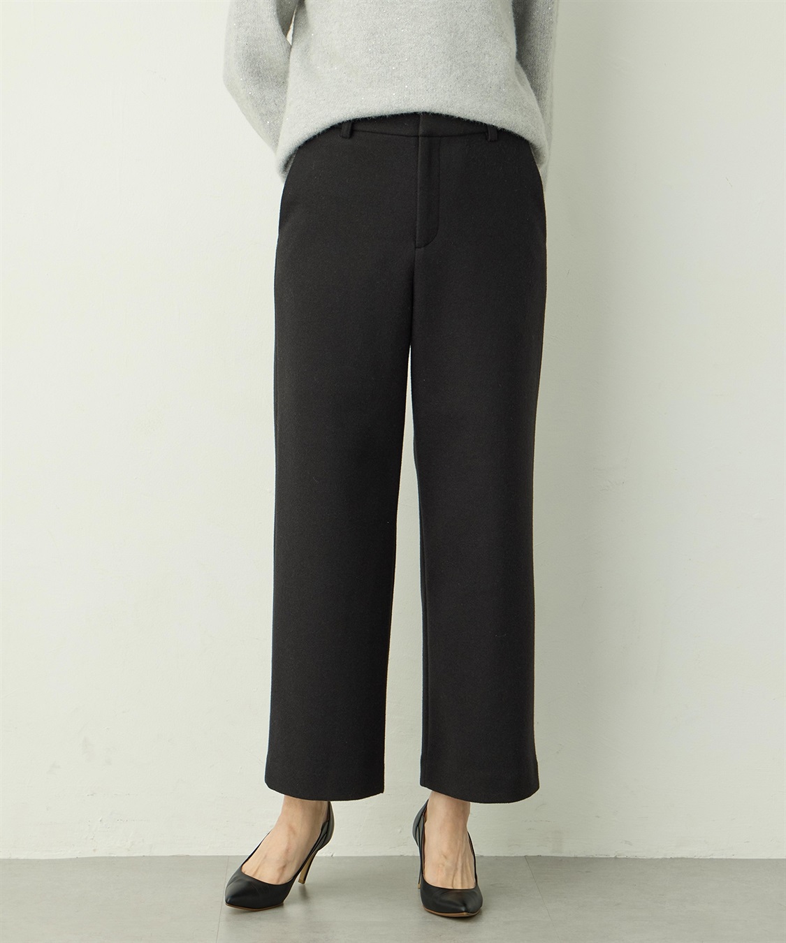 A/C DESIGN BY ALPHA CUBIC 起毛ワイドパンツ_sub_4