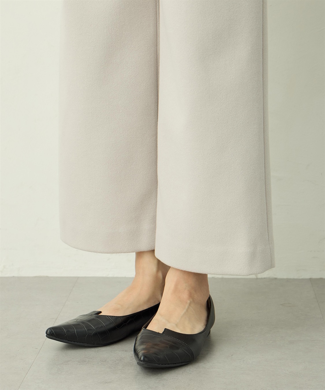 A/C DESIGN BY ALPHA CUBIC 起毛ワイドパンツ_sub_14