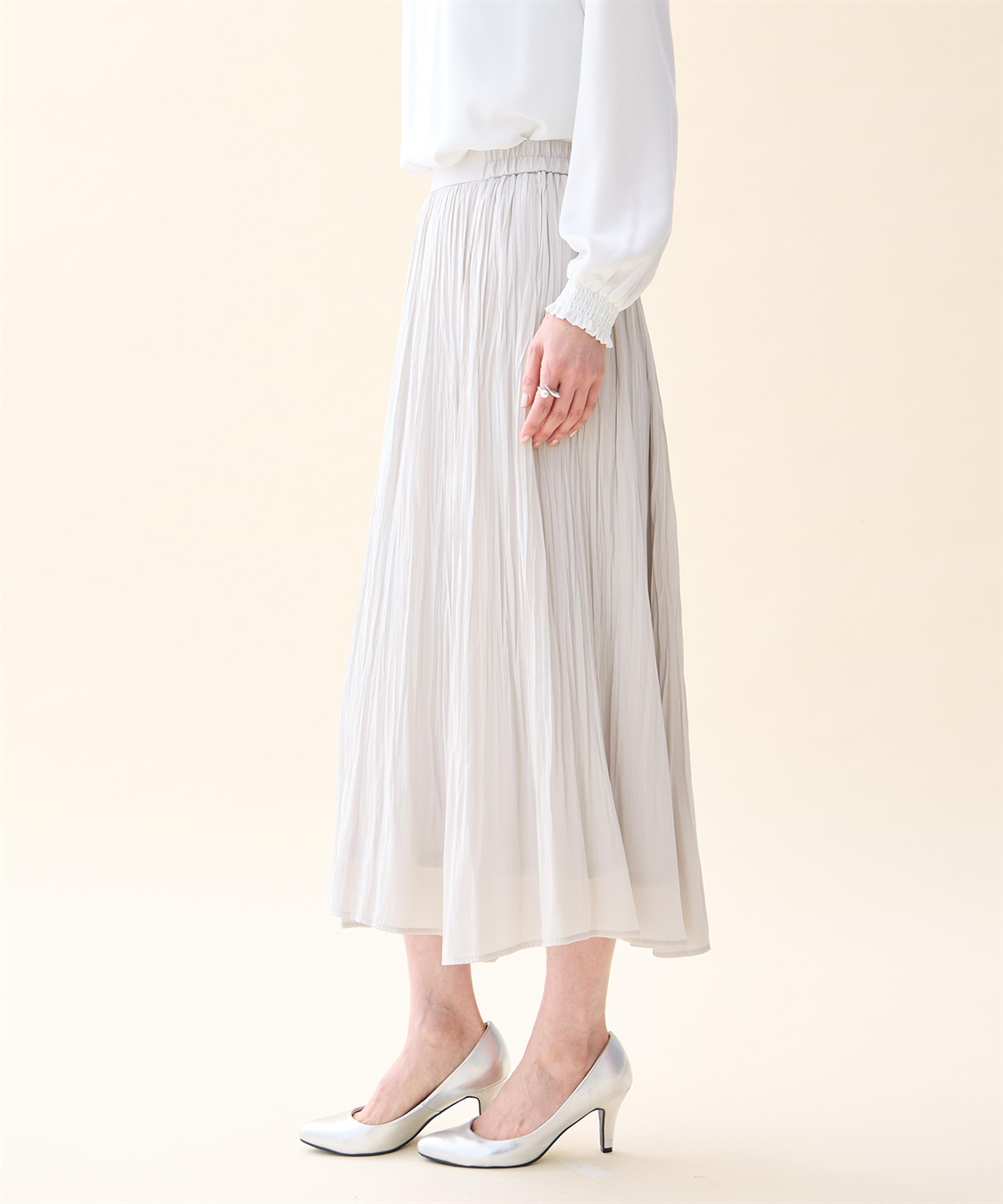 A/C DESIGN BY ALPHA CUBIC プリーツスカート_sub_2
