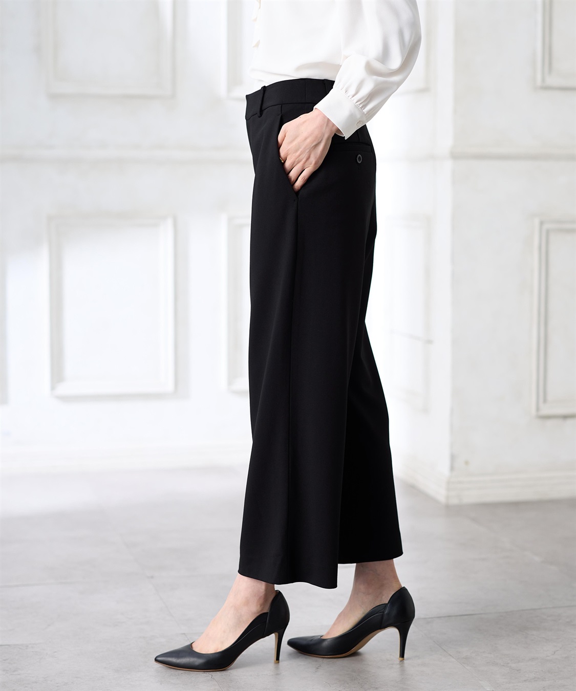 A/C DESIGN BY ALPHA CUBIC 【アルファブリック】ワイドパンツ【セットアップ対応】_sub_1