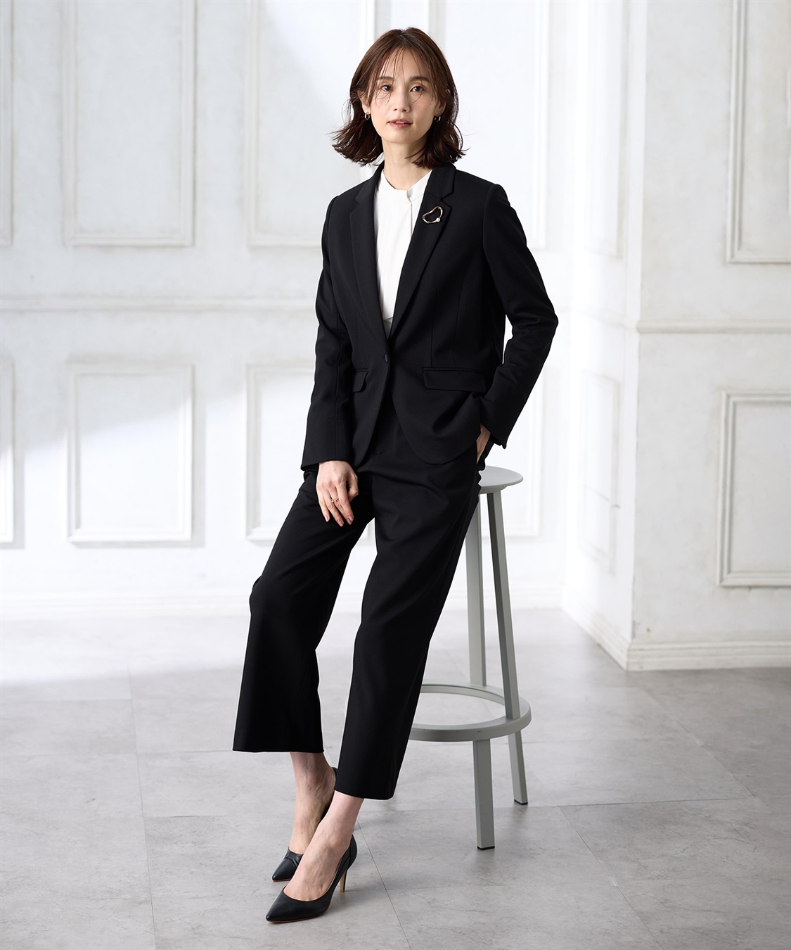 A/C DESIGN BY ALPHA CUBIC 【アルファブリック】ワイドパンツ【セットアップ対応】_sub_5