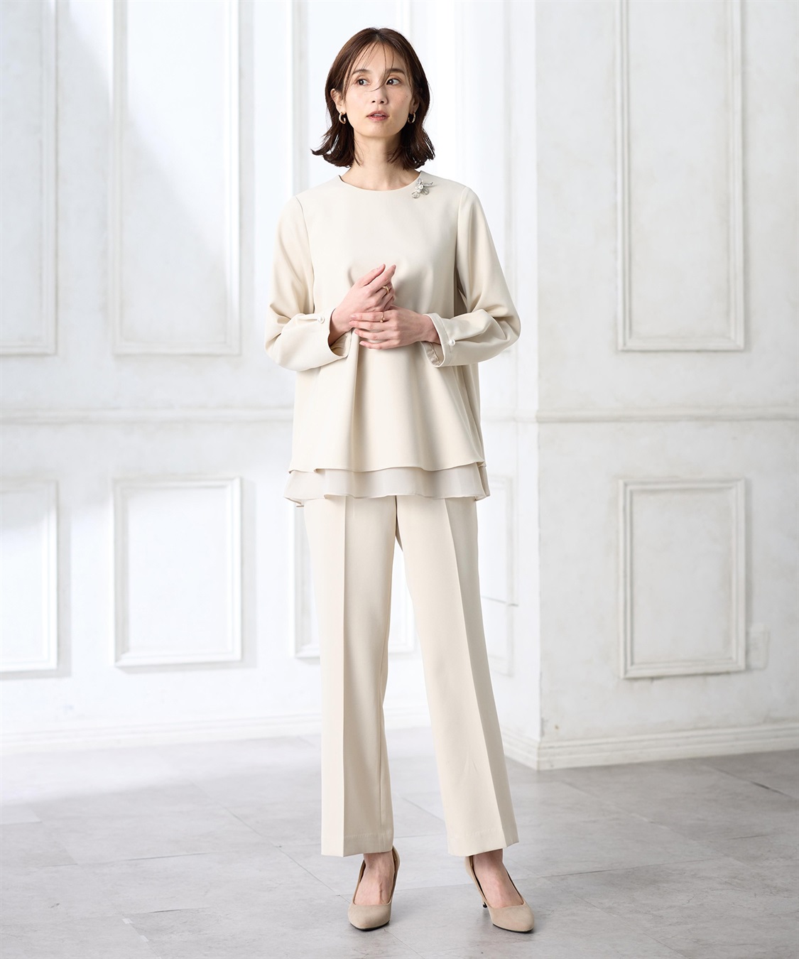 A/C DESIGN BY ALPHA CUBIC ストレートパンツ【セットアップ対応】_sub_8