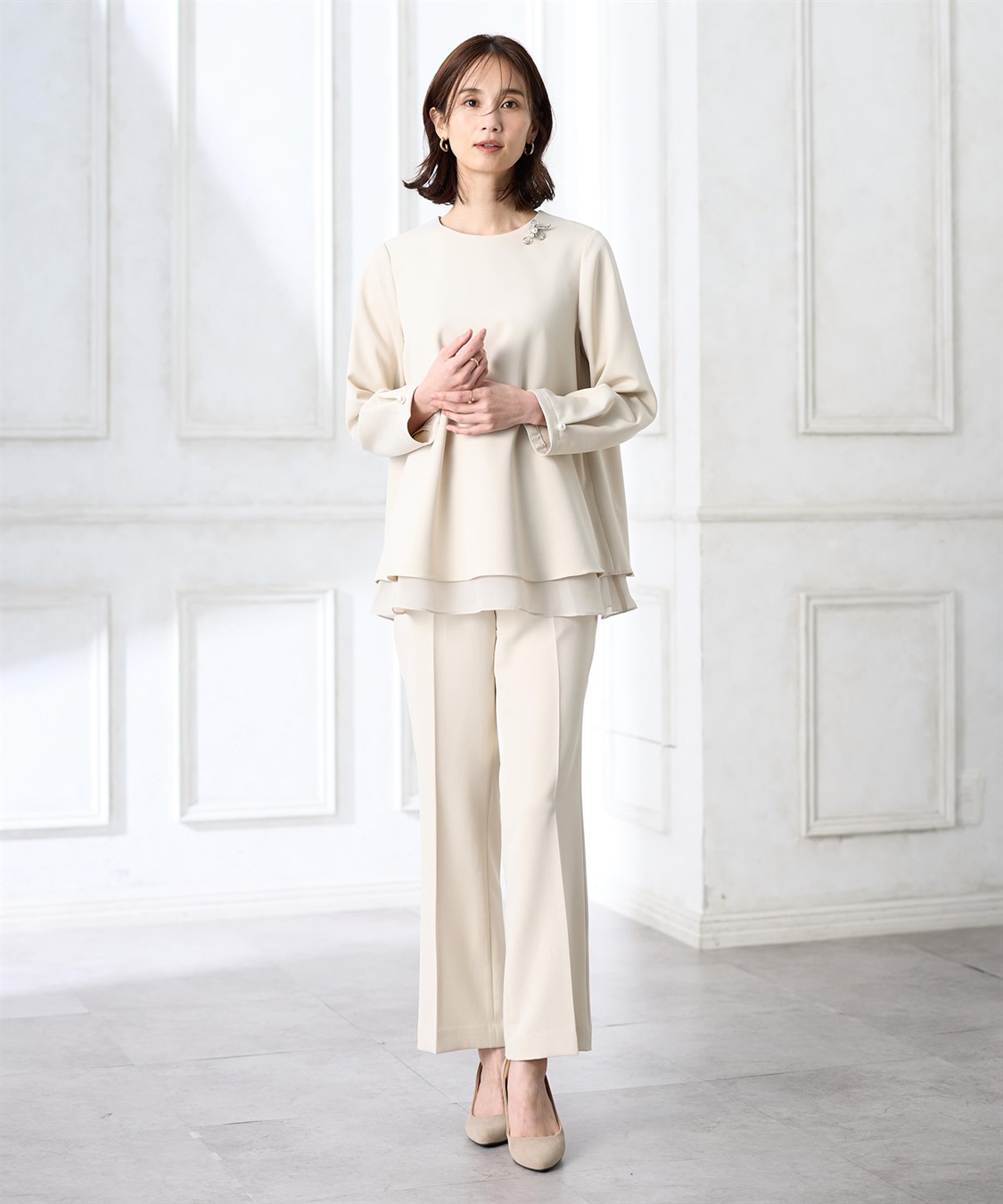 A/C DESIGN BY ALPHA CUBIC ストレートパンツ【セットアップ対応】_sub_9