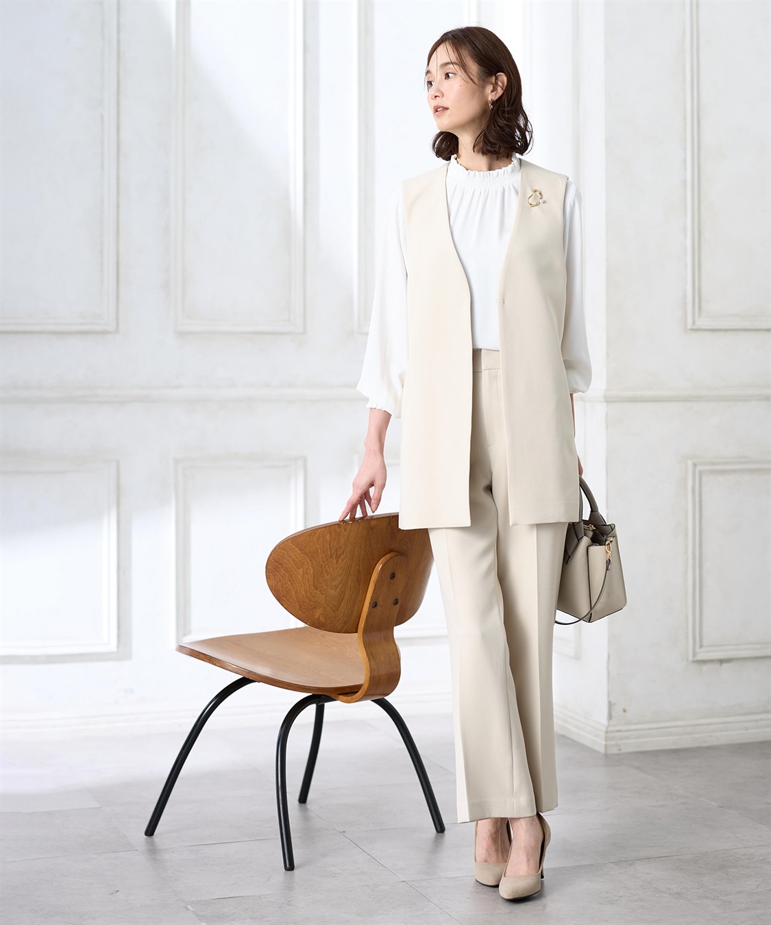 A/C DESIGN BY ALPHA CUBIC ストレートパンツ【セットアップ対応】_sub_10