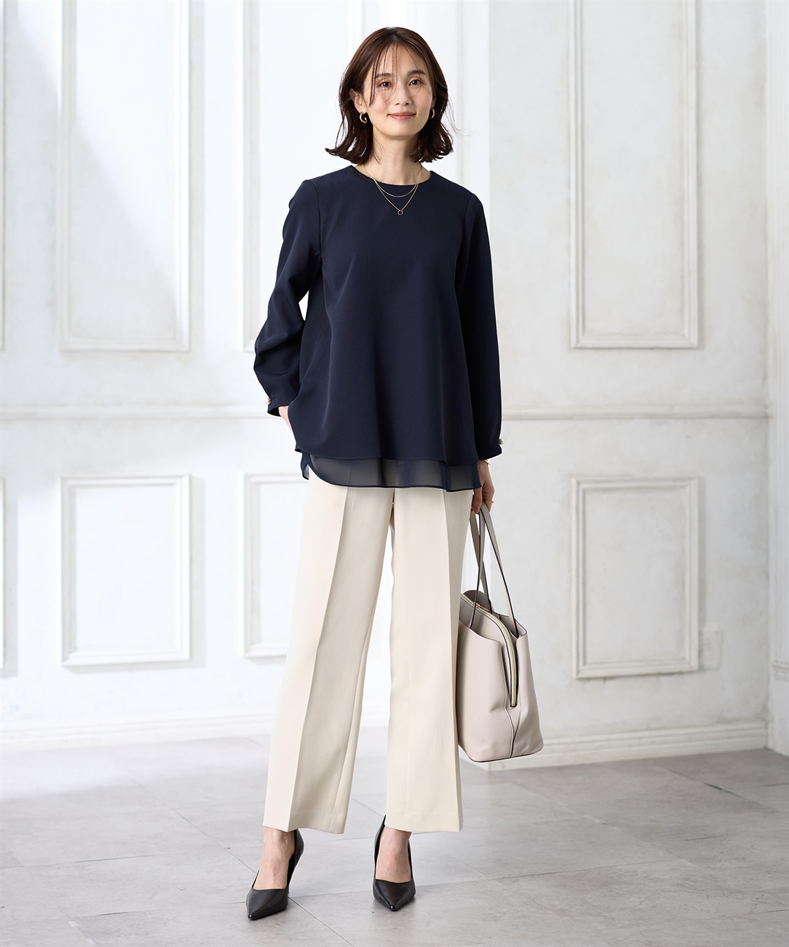 A/C DESIGN BY ALPHA CUBIC ストレートパンツ【セットアップ対応】_sub_12