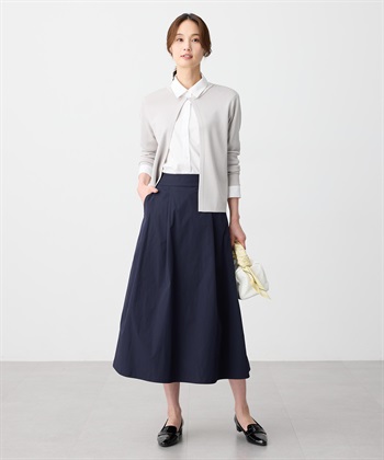 A/C DESIGN BY ALPHA CUBIC タックフレアスカート_subthumb_7