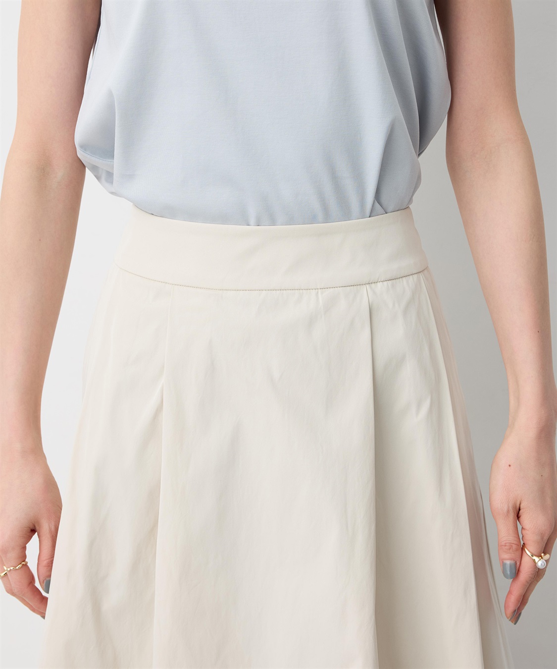 A/C DESIGN BY ALPHA CUBIC タックフレアスカート_sub_12