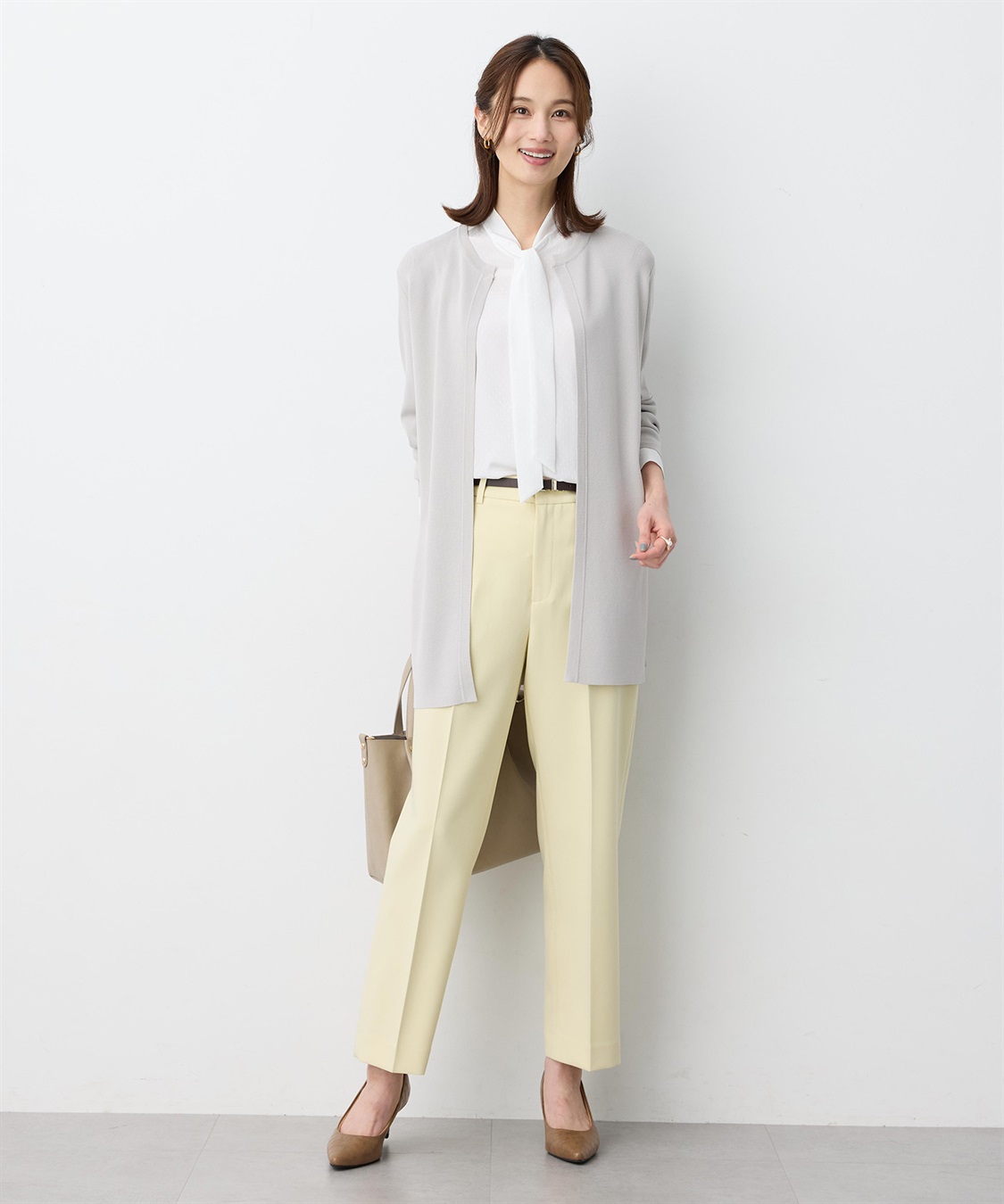 A/C DESIGN BY ALPHA CUBIC ストレッチ テーパードパンツ_sub_7