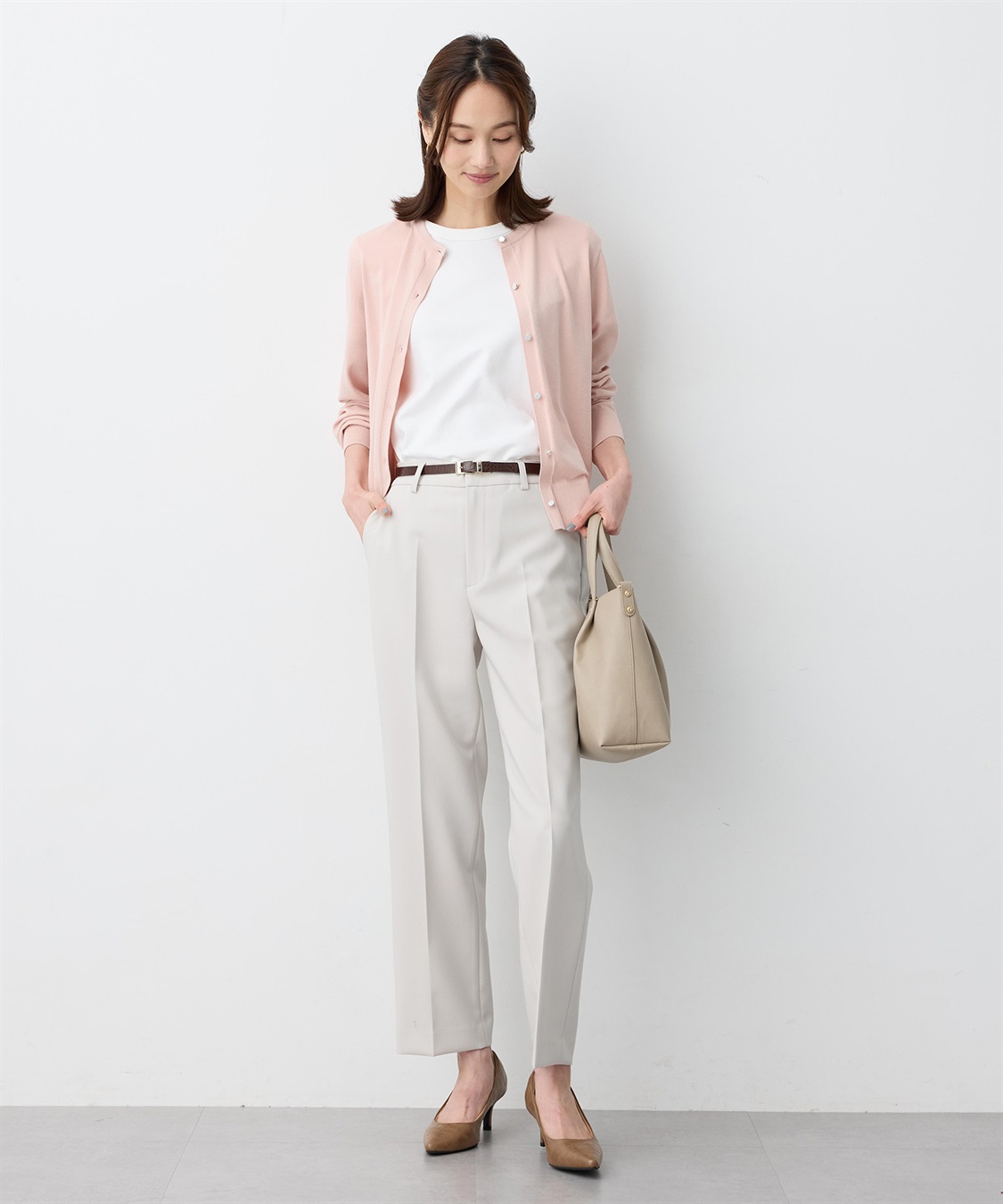 A/C DESIGN BY ALPHA CUBIC ストレッチ テーパードパンツ_sub_12