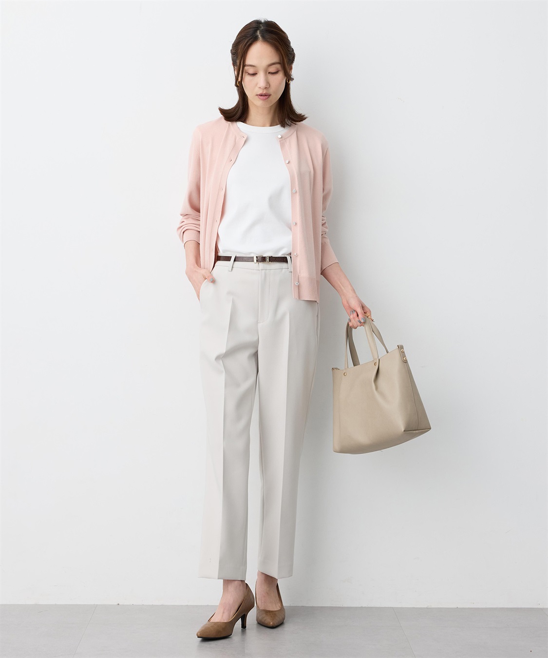 A/C DESIGN BY ALPHA CUBIC ストレッチ テーパードパンツ_sub_13