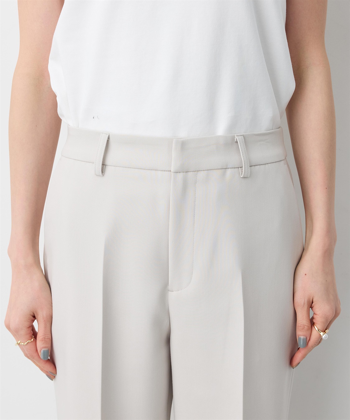 A/C DESIGN BY ALPHA CUBIC ストレッチ テーパードパンツ_sub_14