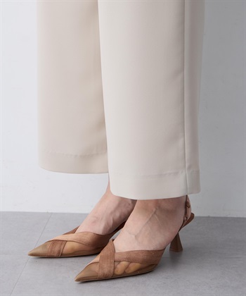 A/C DESIGN BY ALPHA CUBIC ストレッチジョーゼットストレートパンツ【接触冷感・UVカット・吸水速乾・セットアップ対応】_subthumb_23