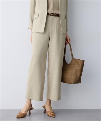 A/C DESIGN BY ALPHA CUBIC リネンライクワイドパンツ【セットアップ対応】_subthumb_2