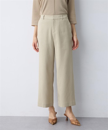 A/C DESIGN BY ALPHA CUBIC リネンライクワイドパンツ【セットアップ対応】_subthumb_3