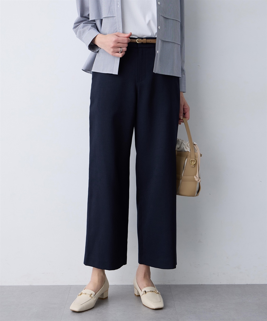 A/C DESIGN BY ALPHA CUBIC リネンライクワイドパンツ【セットアップ対応】_sub_7