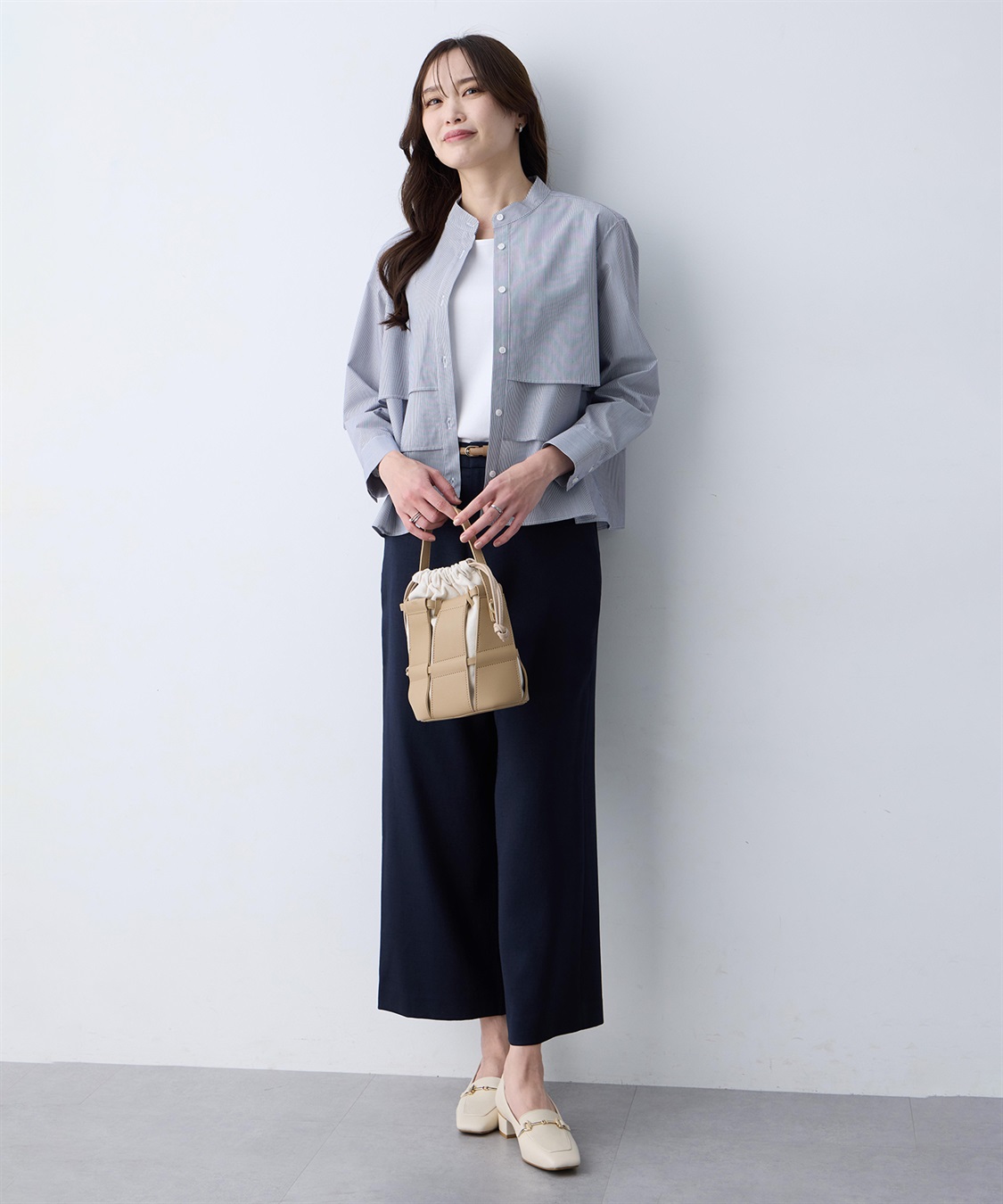 A/C DESIGN BY ALPHA CUBIC リネンライクワイドパンツ【セットアップ対応】_sub_9