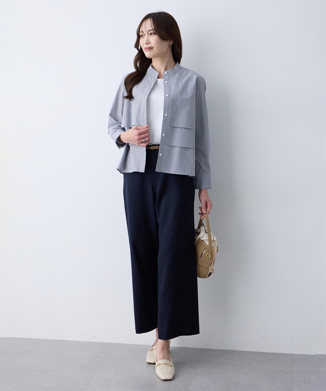 A/C DESIGN BY ALPHA CUBIC リネンライクワイドパンツ【セットアップ対応】_sub_10