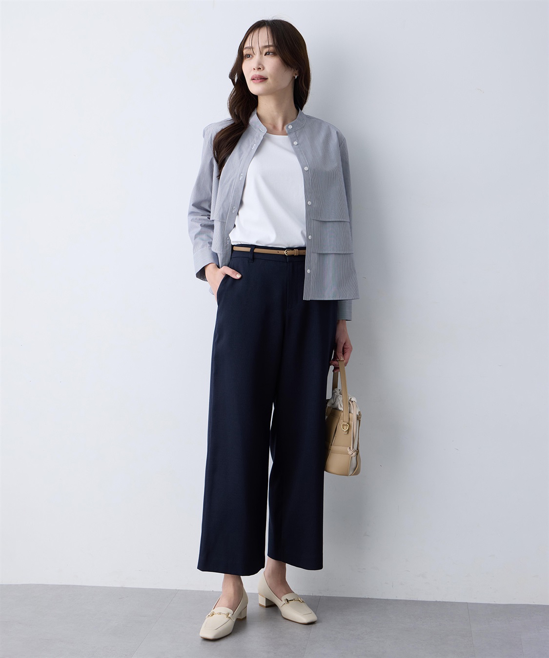 A/C DESIGN BY ALPHA CUBIC リネンライクワイドパンツ【セットアップ対応】_sub_11