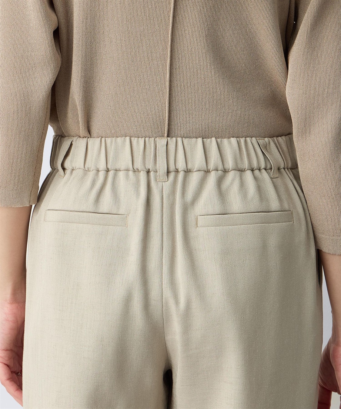 A/C DESIGN BY ALPHA CUBIC リネンライクワイドパンツ【セットアップ対応】_sub_18