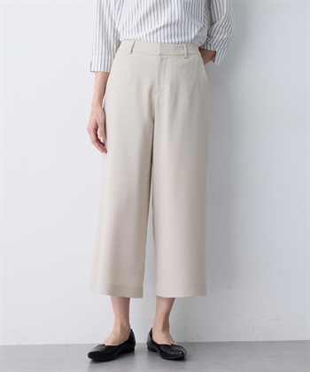 A/C DESIGN BY ALPHA CUBIC ストレッチジョーゼットワイドパンツ【接触冷感・UVカット・吸水速乾・セットアップ対応】_subthumb_6